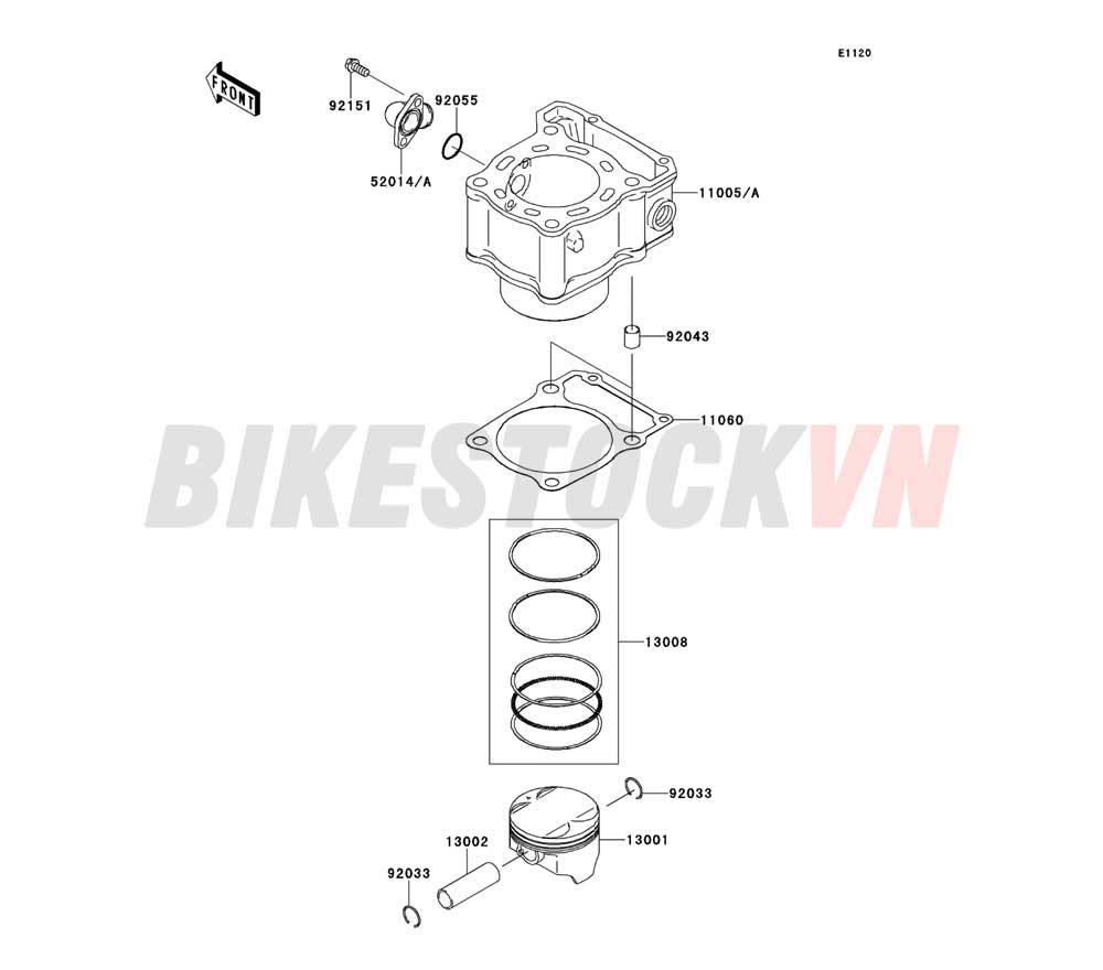 ENGINE CYLINDER PISTON