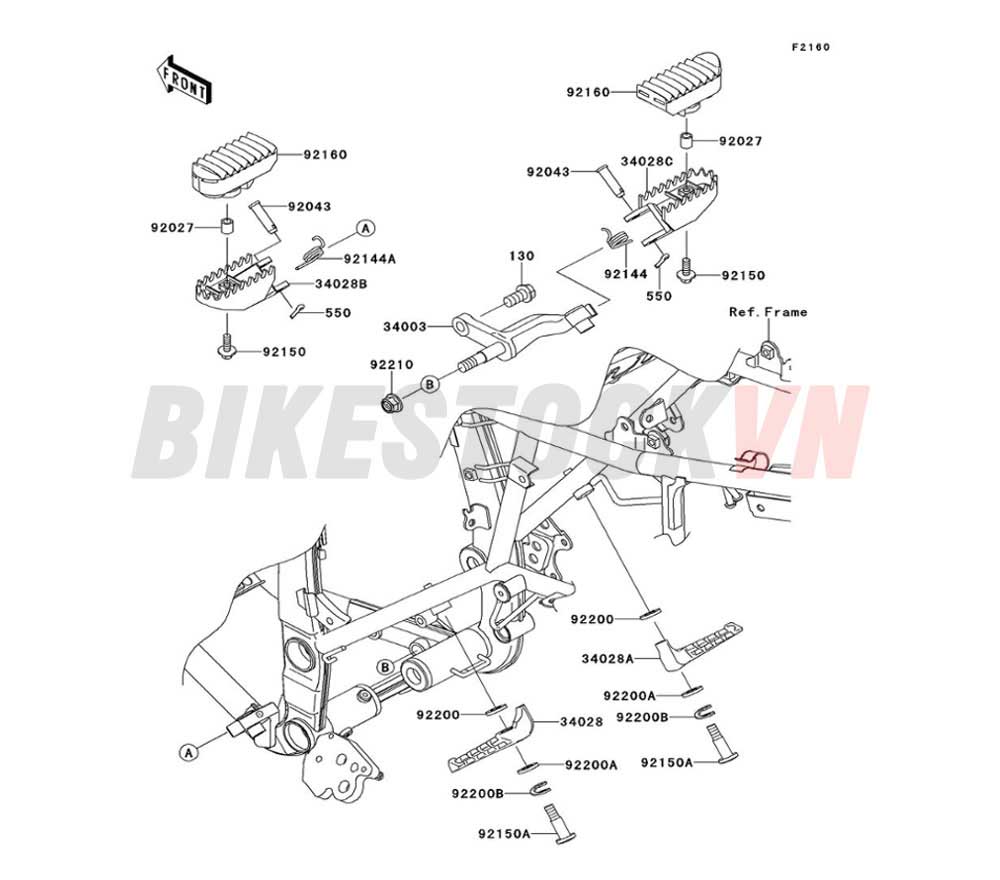 CHASSIS FOOTREST