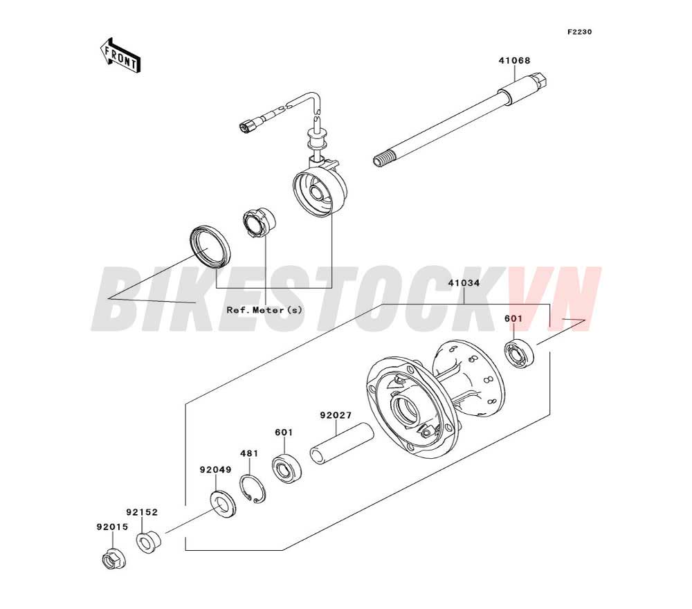 CHASSIS FRONT HUB