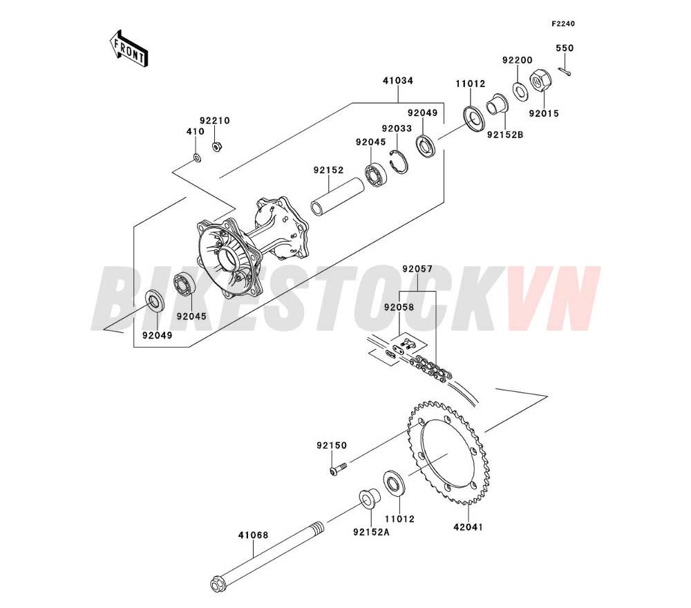 CHASSIS REAR HUB