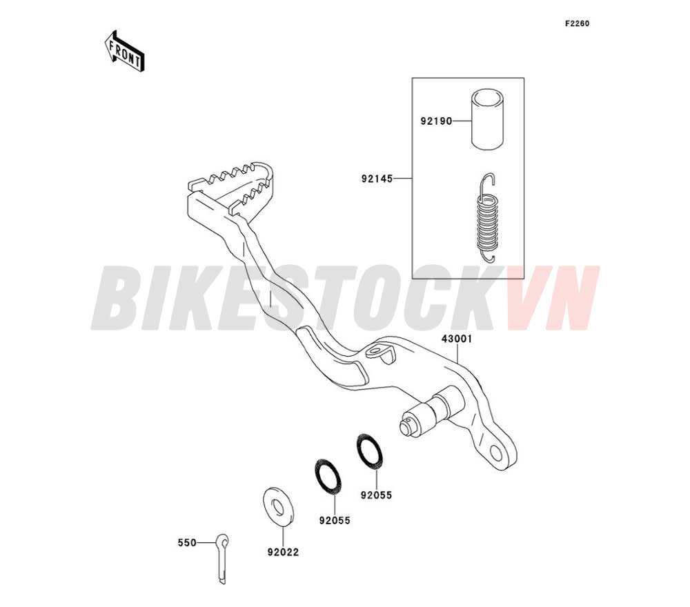 CHASSIS BRAKE PEDAL