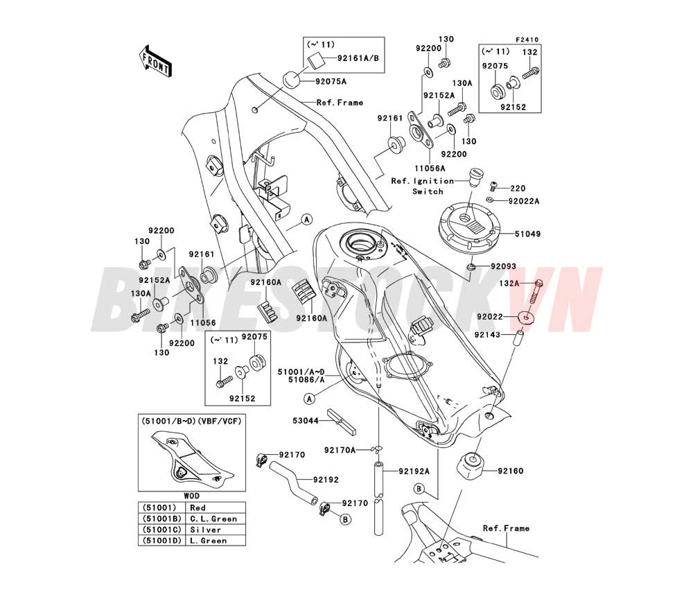 CHASSIS FUEL TANK