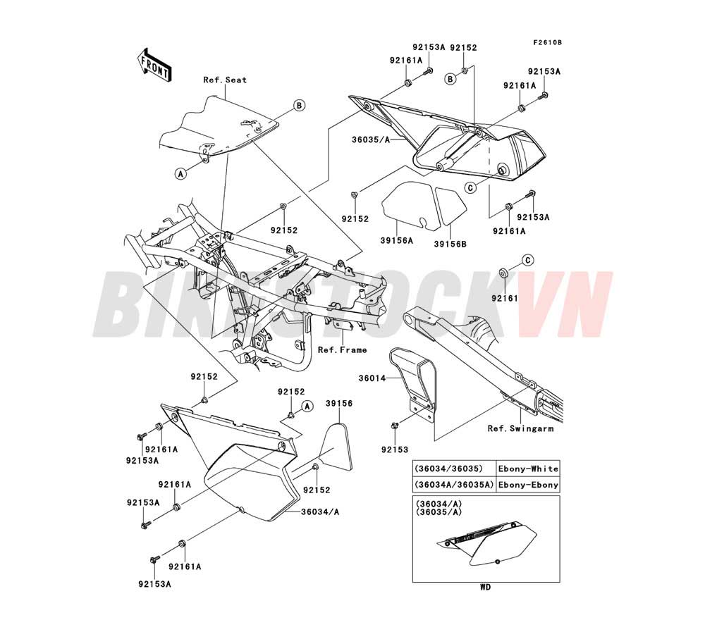 CHASSIS SIDE COVERS CHAIN COVER