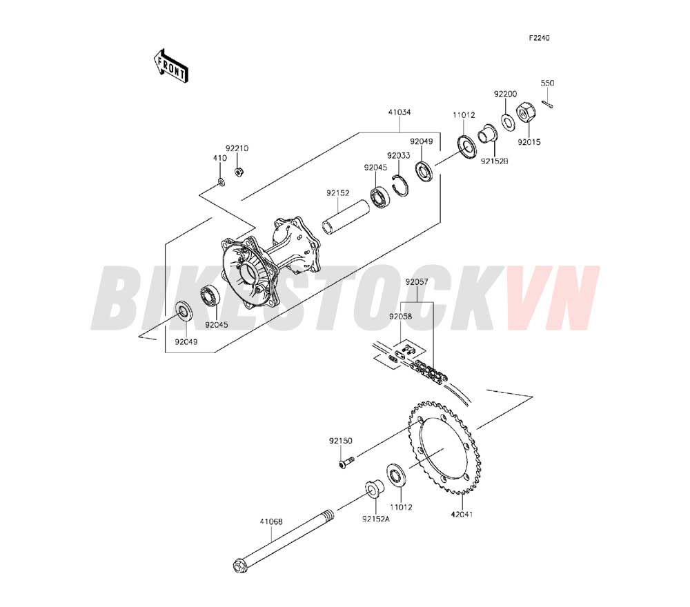 CHASSIS REAR HUB