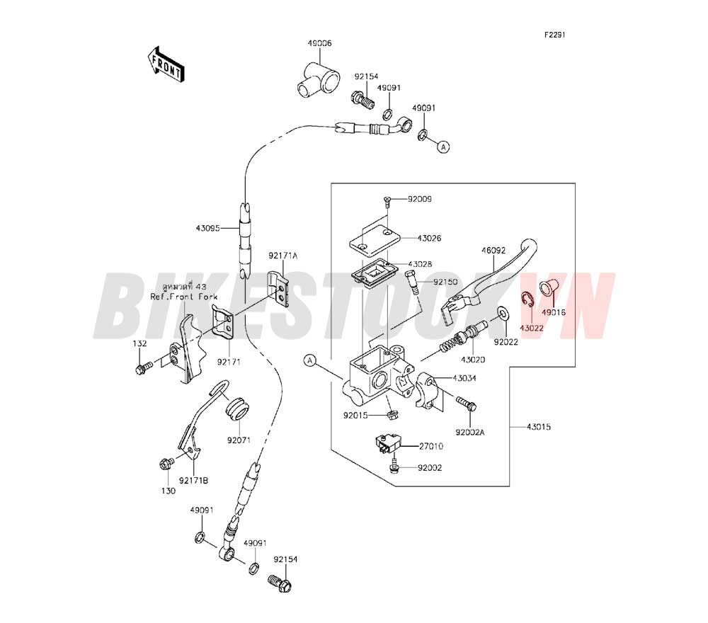 CHASSIS FRONT MASTER CYLINDER