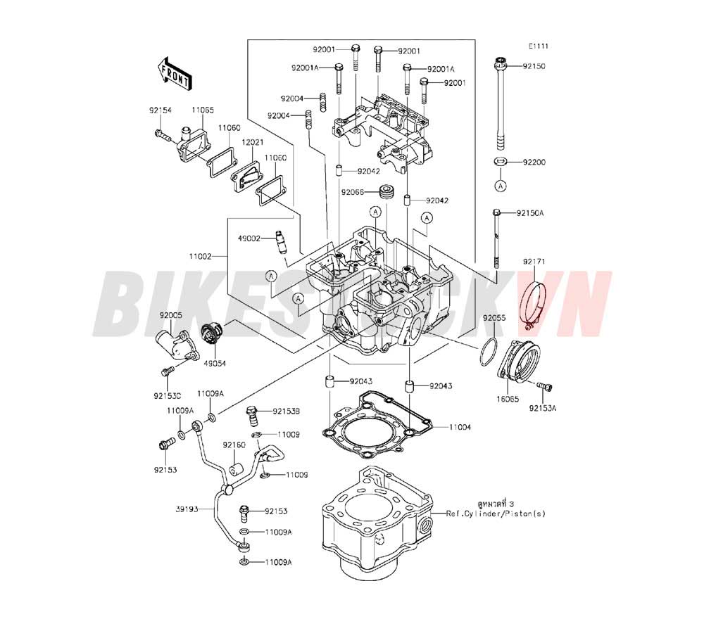 ENGINE CYLINDER HEAD