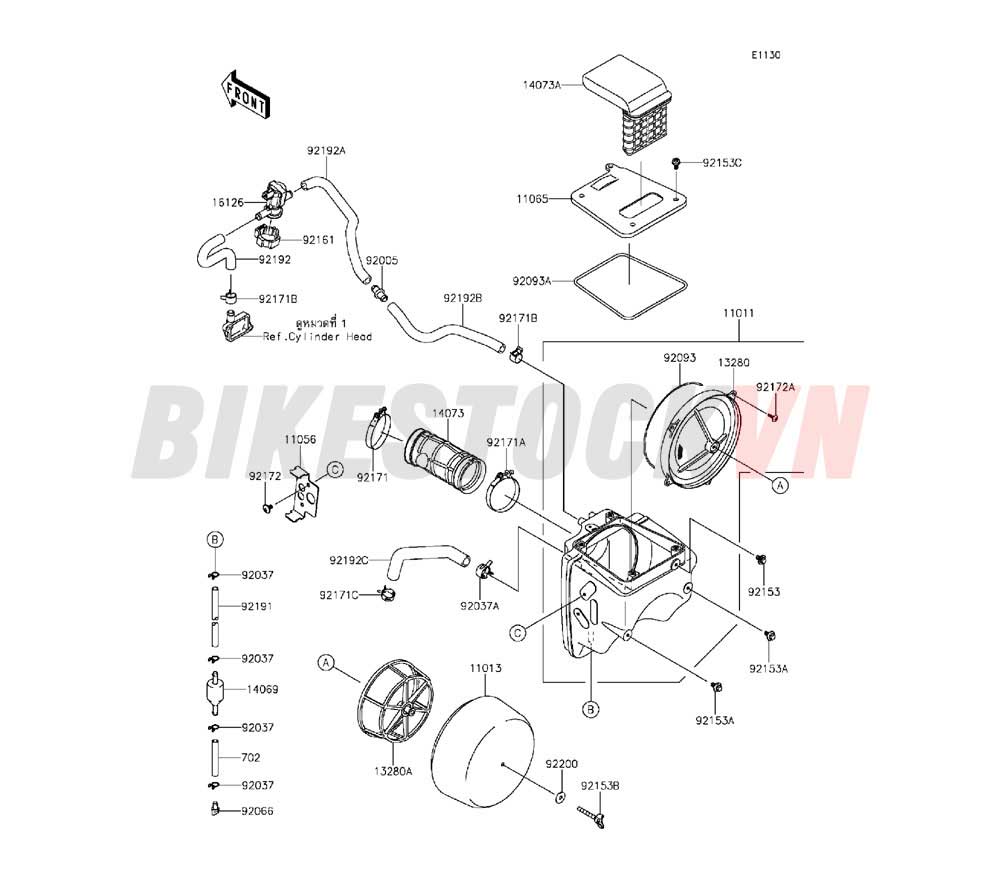 ENGINE AIR CLEANER