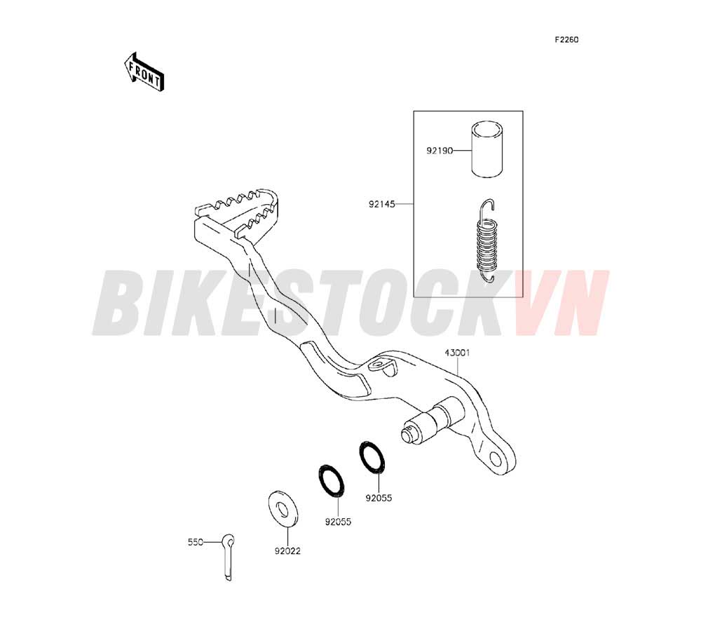 CHASSIS BRAKE PEDAL