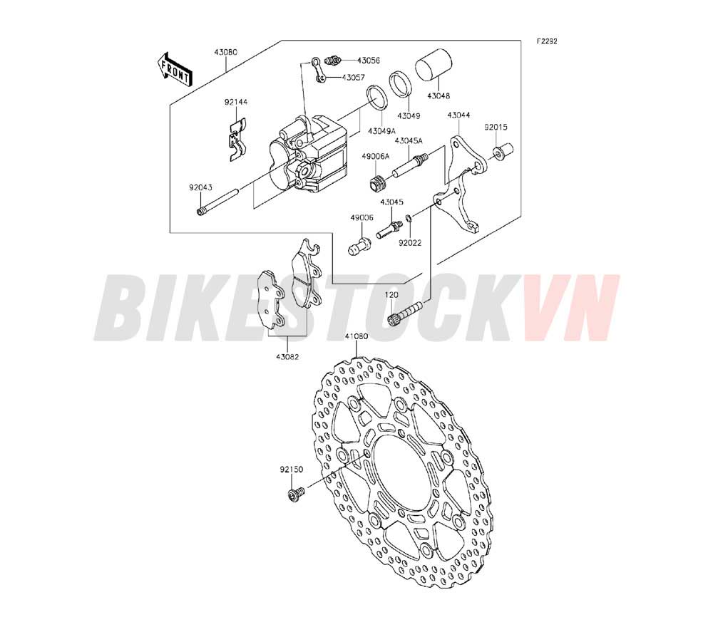 CHASSIS FRONT BRAKE