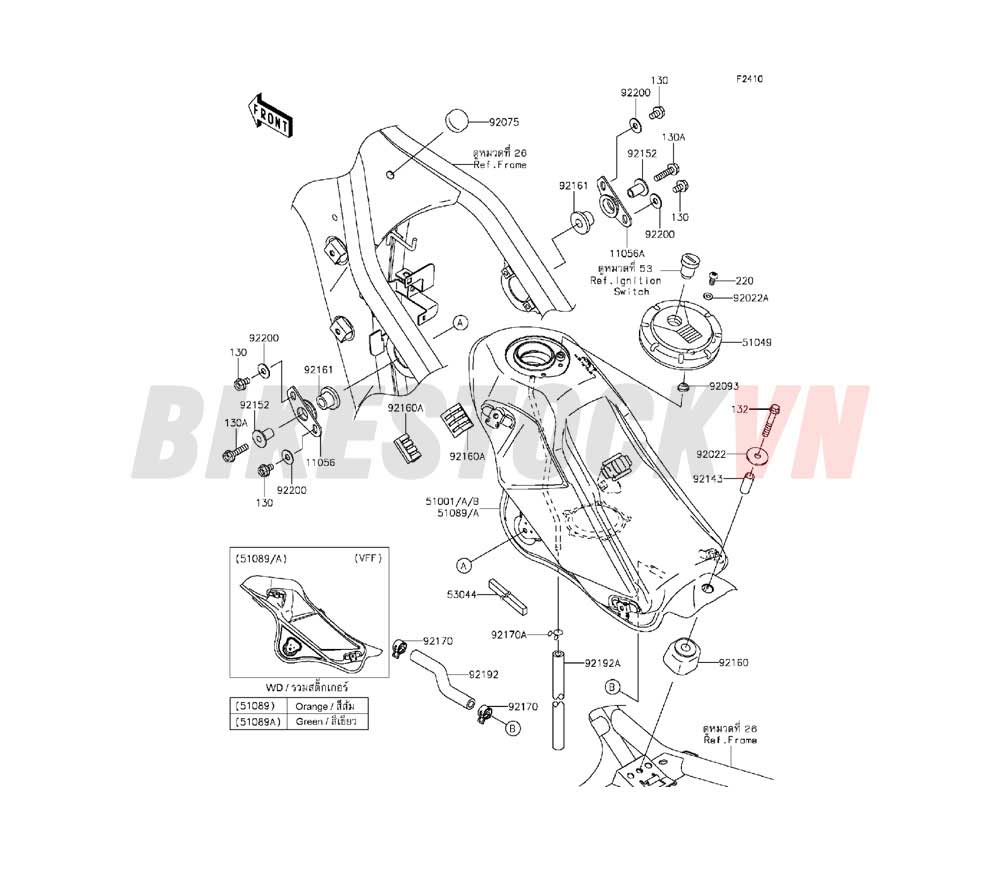 CHASSIS FUEL TANK