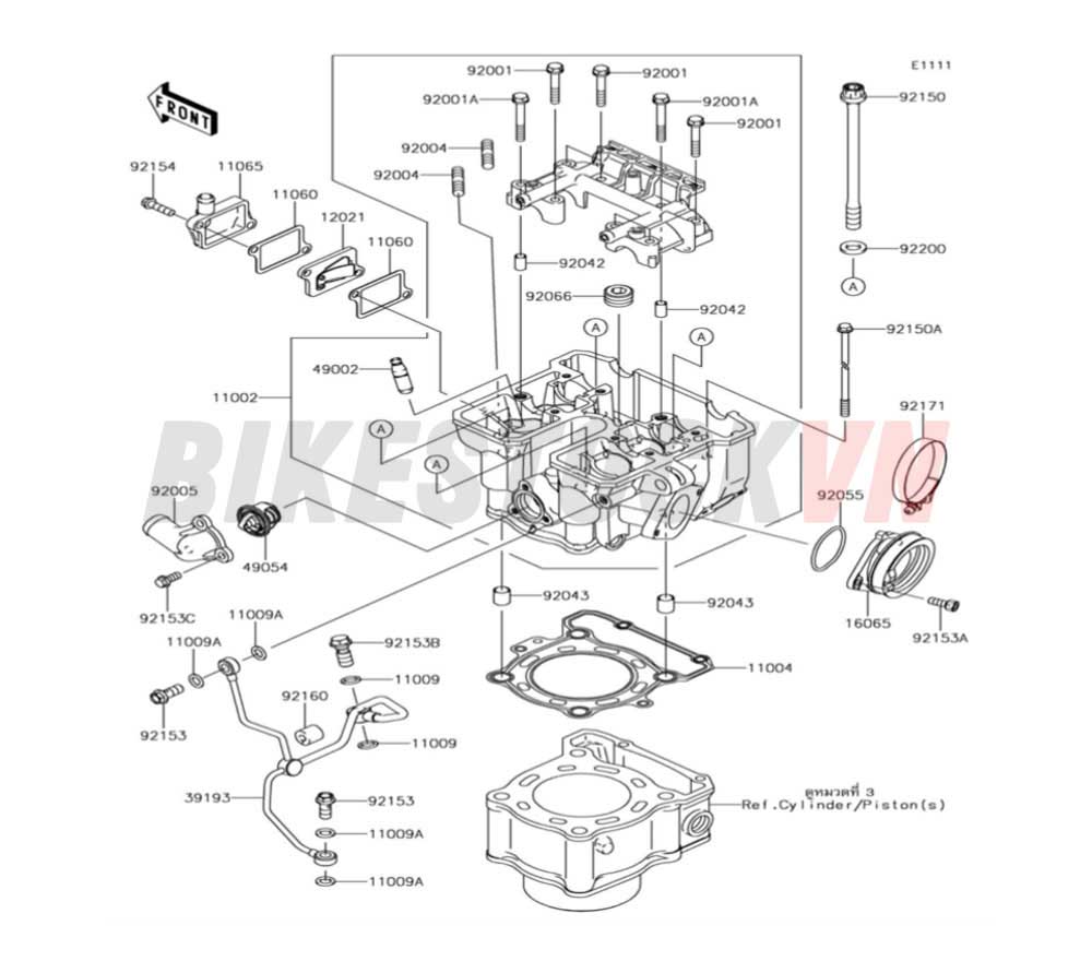 ENGINE CYLINDER HEAD