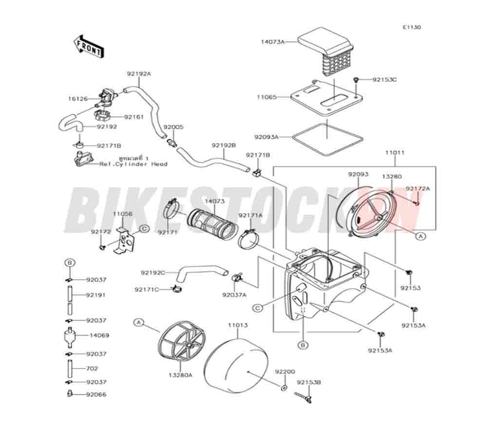 ENGINE AIR CLEANER