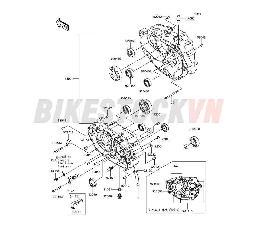 ENGINE CRANKCASE