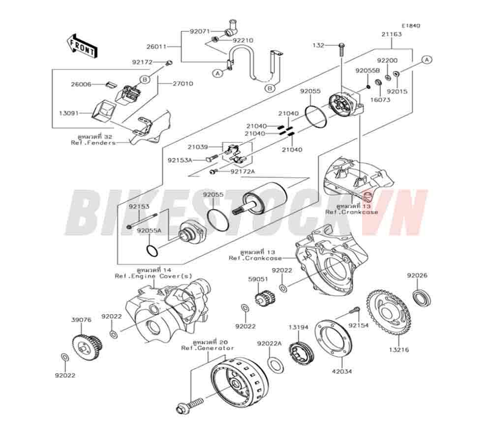 ENGINE STARTER MOTOR