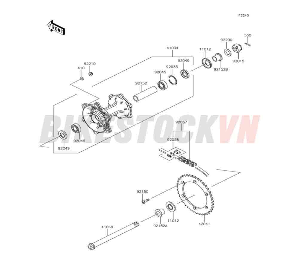 CHASSIS REAR HUB