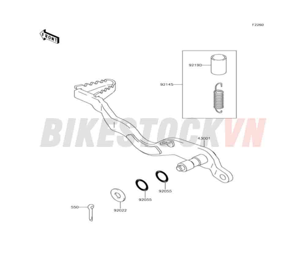 CHASSIS BRAKE PEDAL