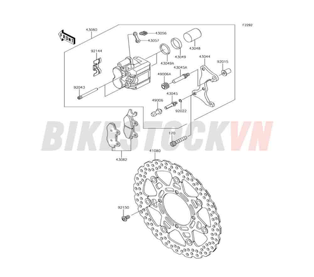 CHASSIS FRONT BRAKE