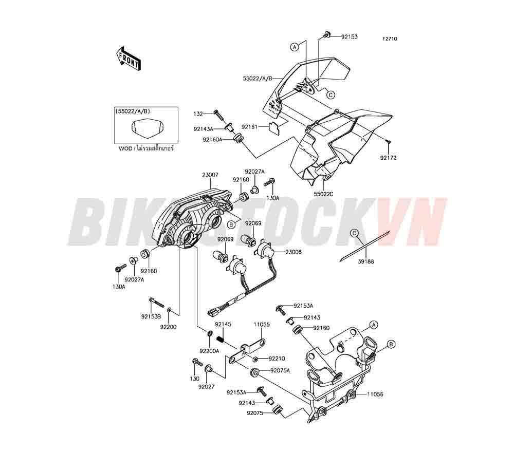 CHASSIS HEADLIGHT