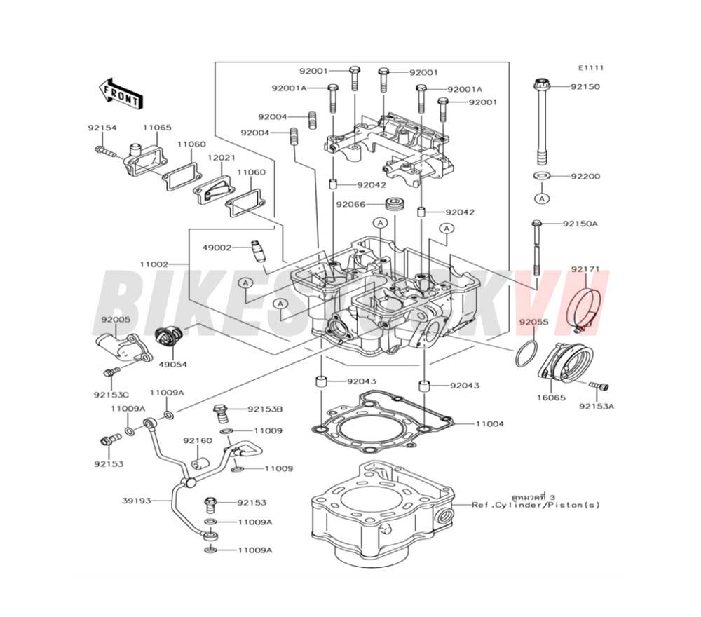 ENGINE CYLINDER HEAD