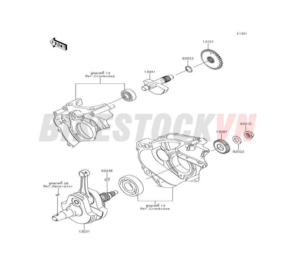 ENGINE CRANKSHAFT