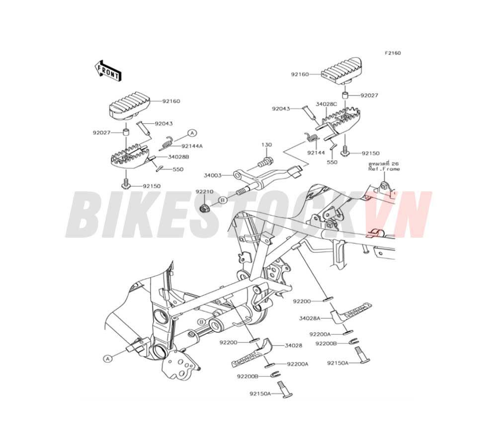 CHASSIS FOOTRESTS