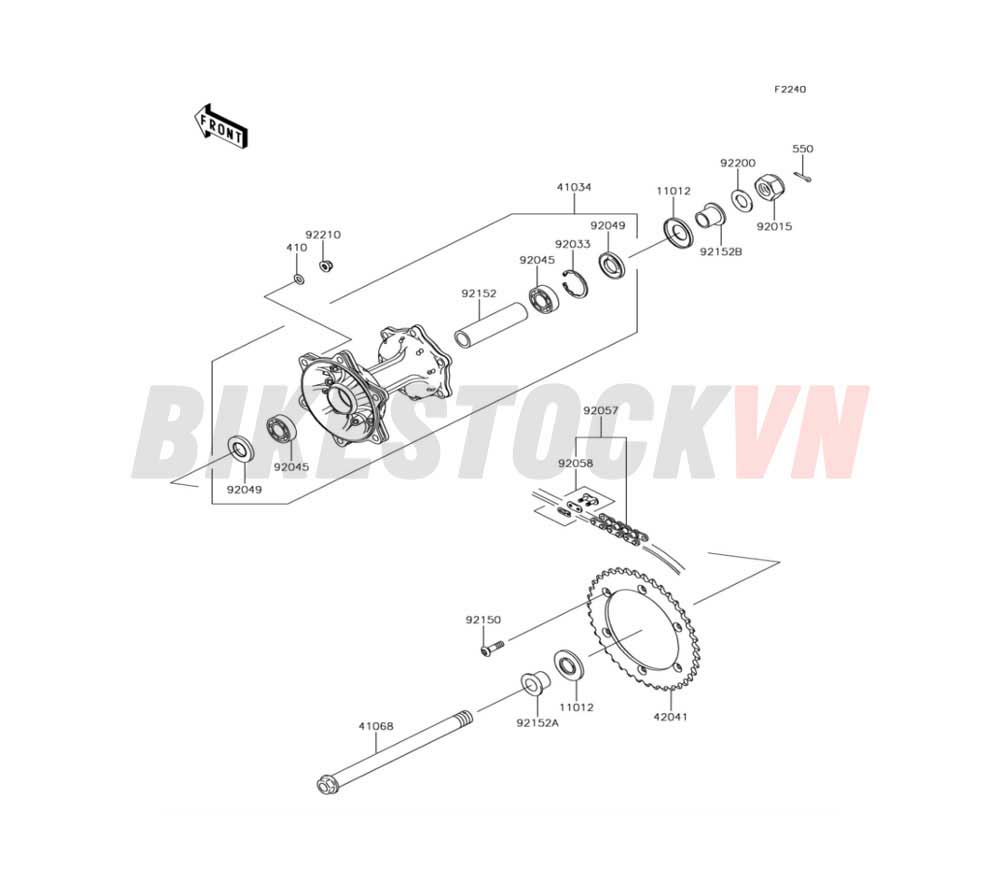 CHASSIS REAR HUB