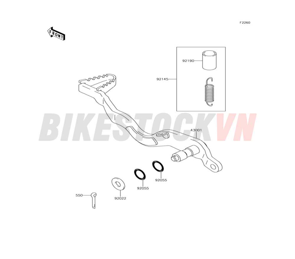 CHASSIS BRAKE PEDAL