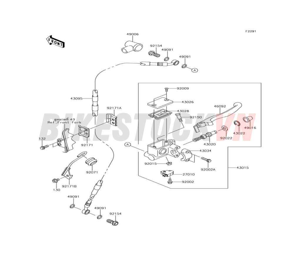 CHASSIS FRONT MASTER CYLINDER