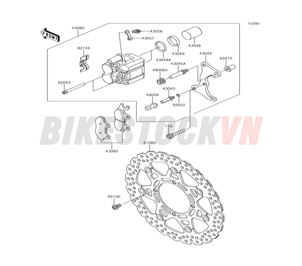 CHASSIS FRONT BRAKE