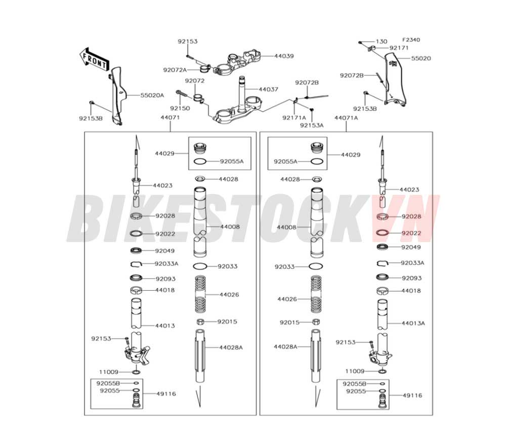 CHASSIS FRONT FORK