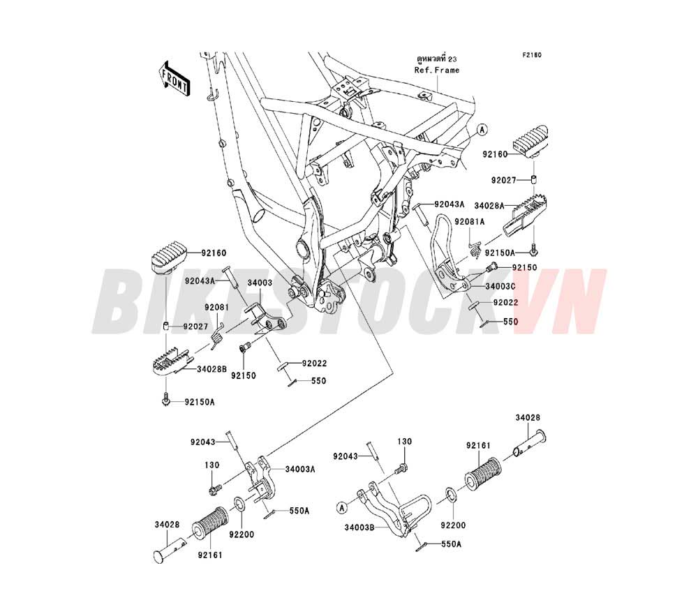 CHASSIS FOOTRESTS