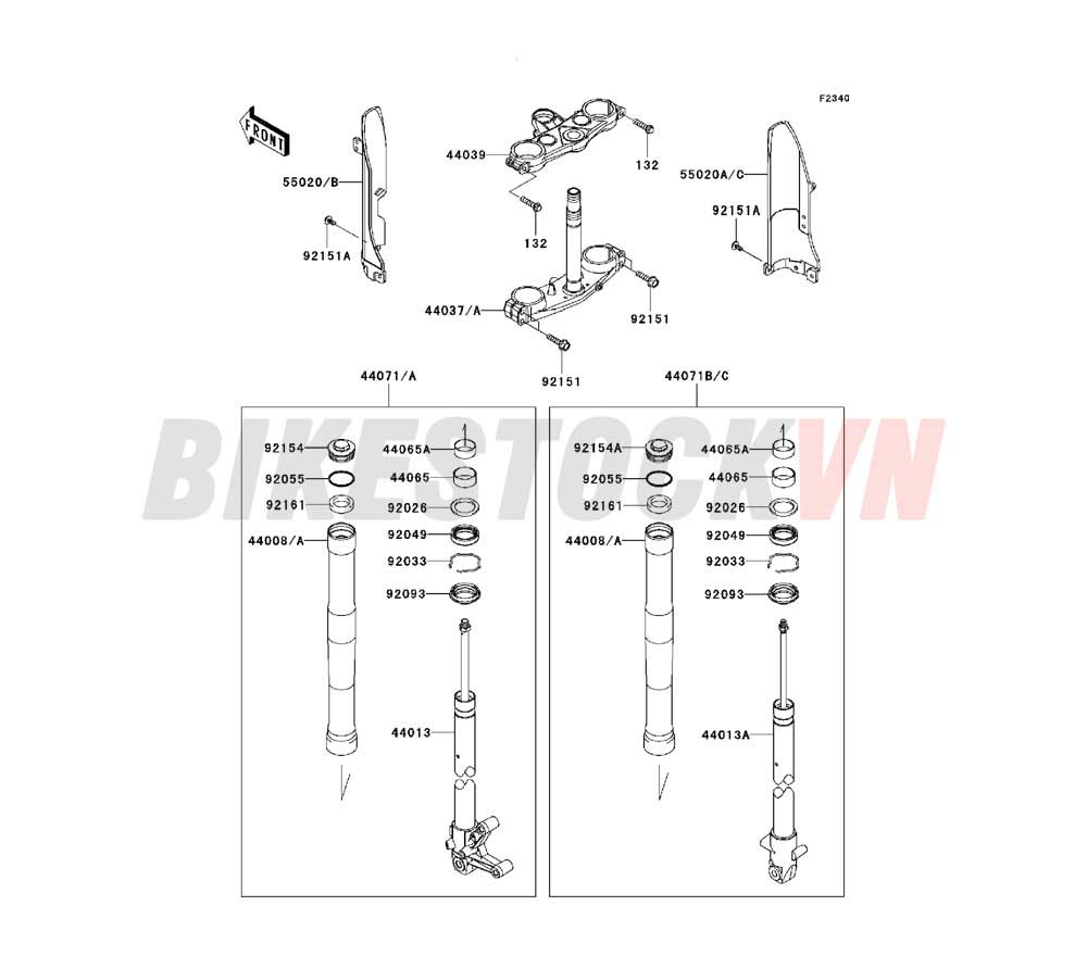 CHASSIS FRONT FORK