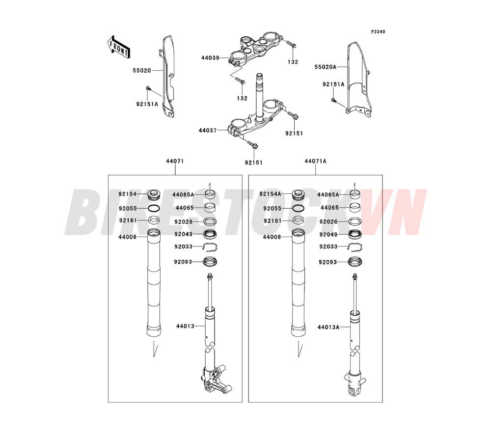 CHASSIS FRONT FORK