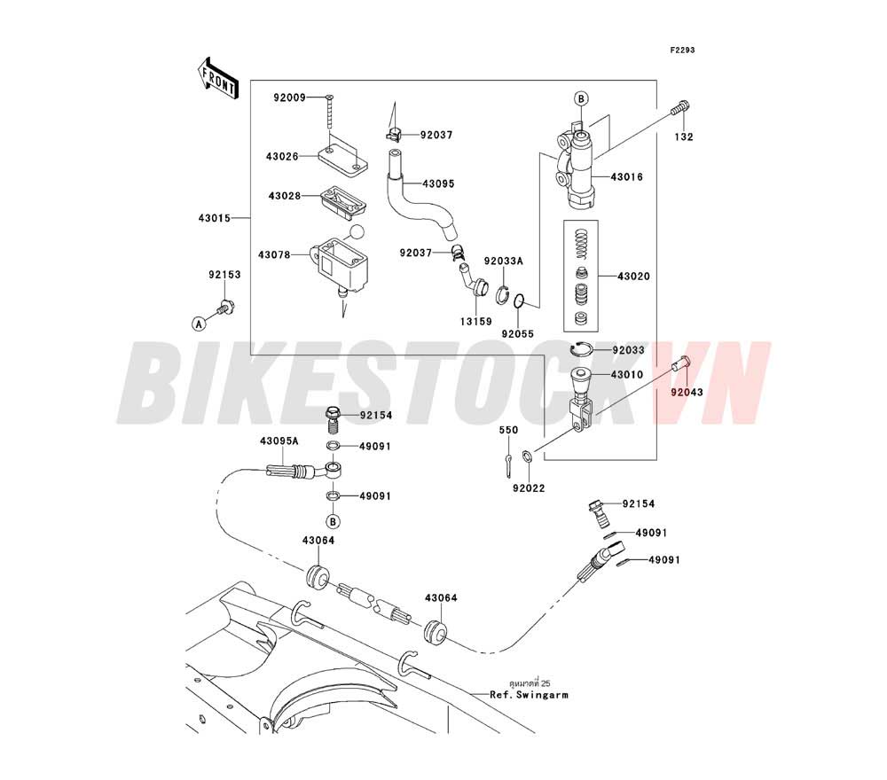 CHASSIS REAR MASTER CYLINDER