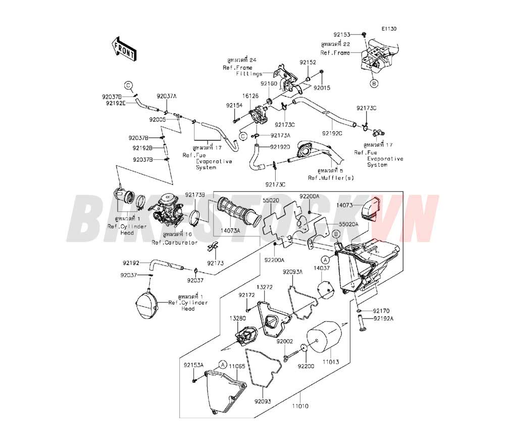 ENGINE AIR CLEANER