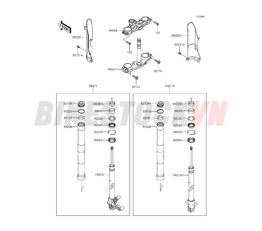 CHASSIS FRONT FORK