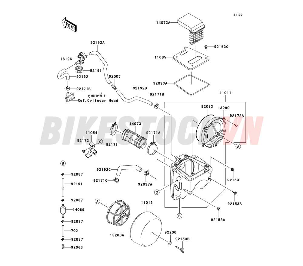 ENGINE AIR CLEANER