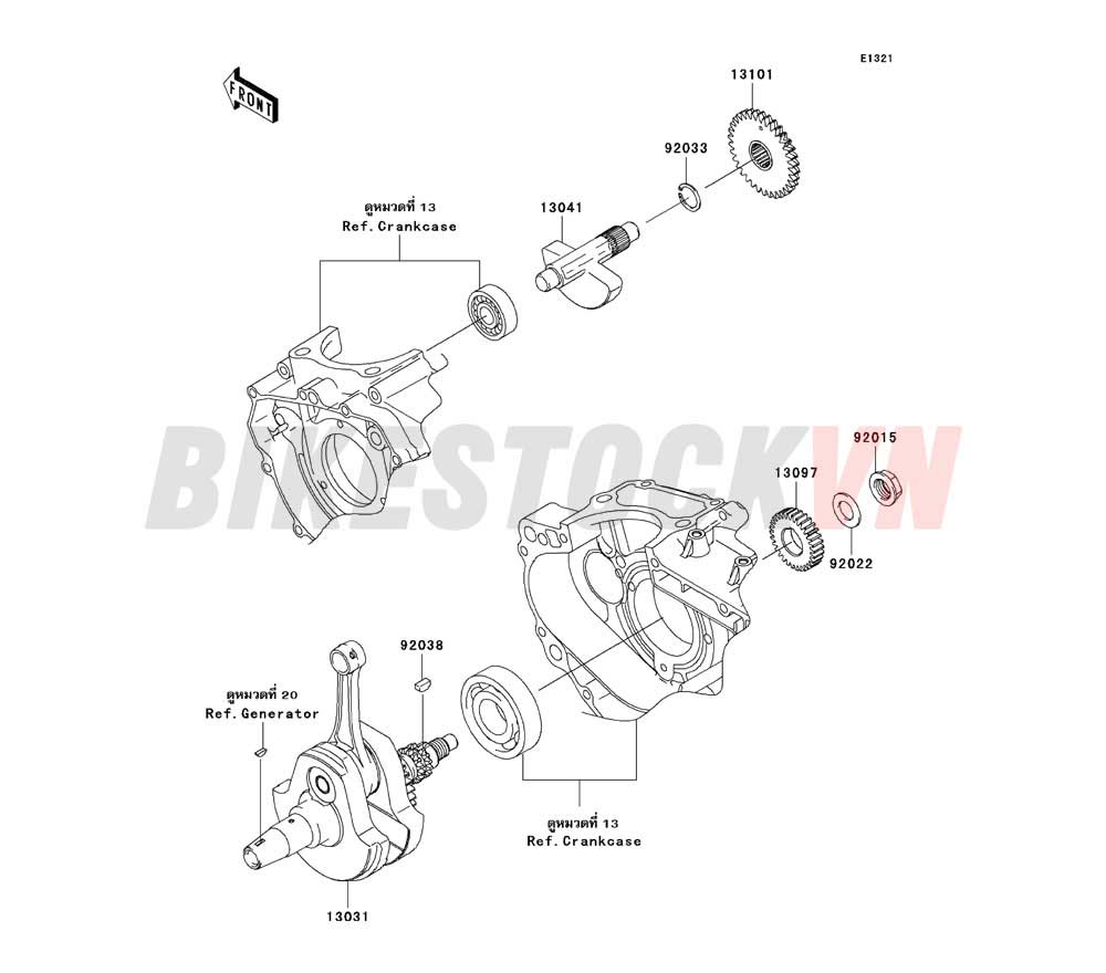 ENGINE CRANKSHAFT