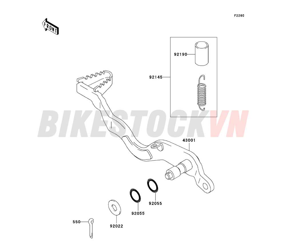 CHASSIS BRAKE PEDAL