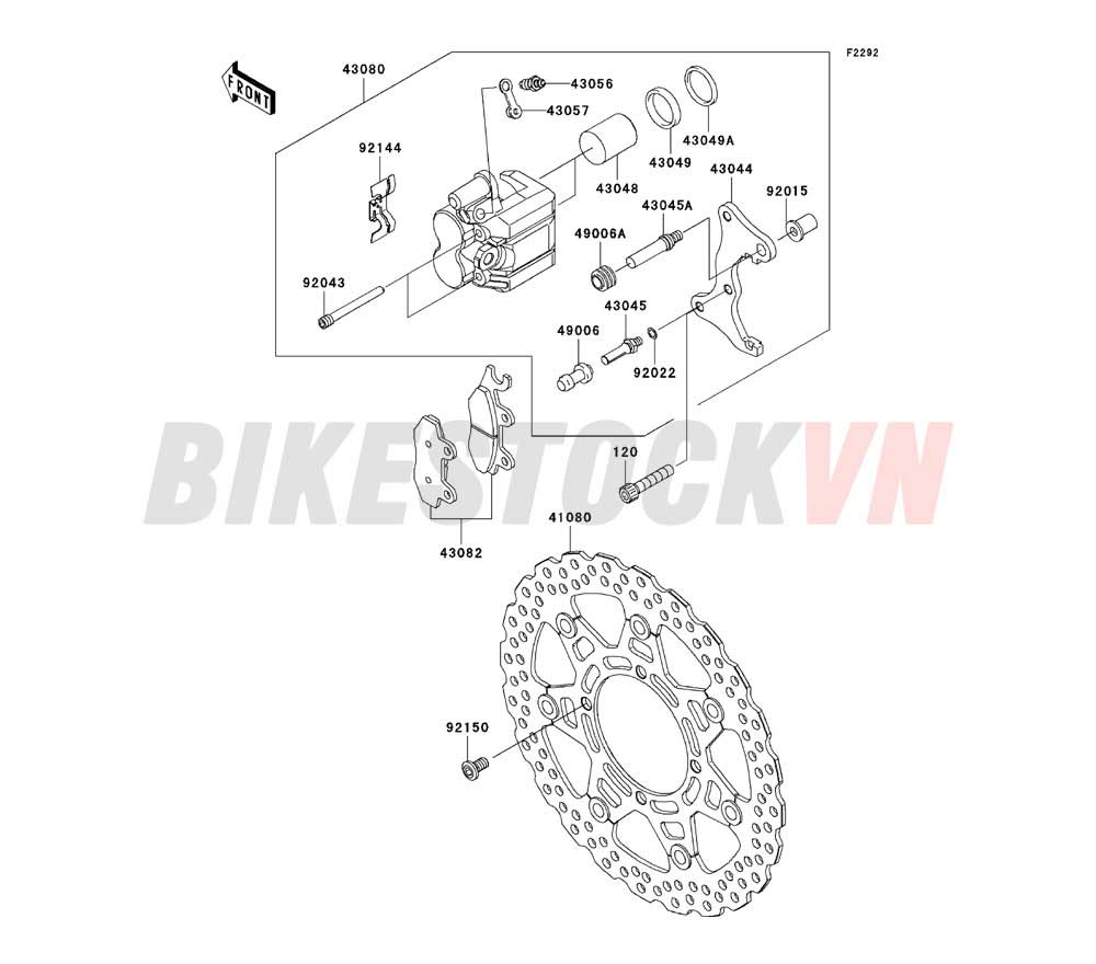 CHASSIS FRONT BRAKE