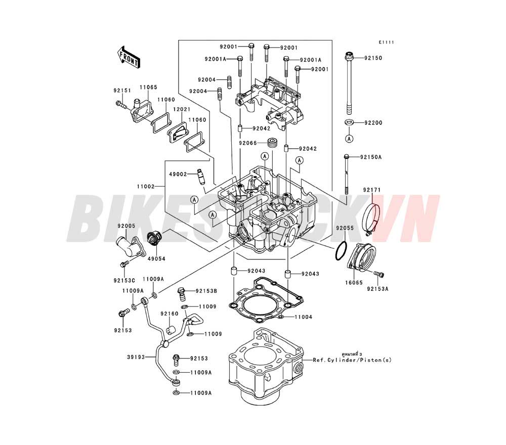 ENGINE CYLINDER HEAD