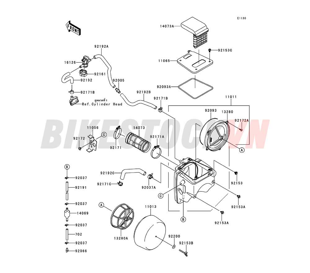 ENGINE AIR CLEANER