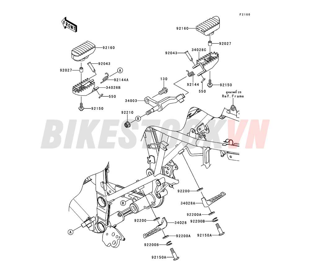 CHASSIS FOOTRESTS