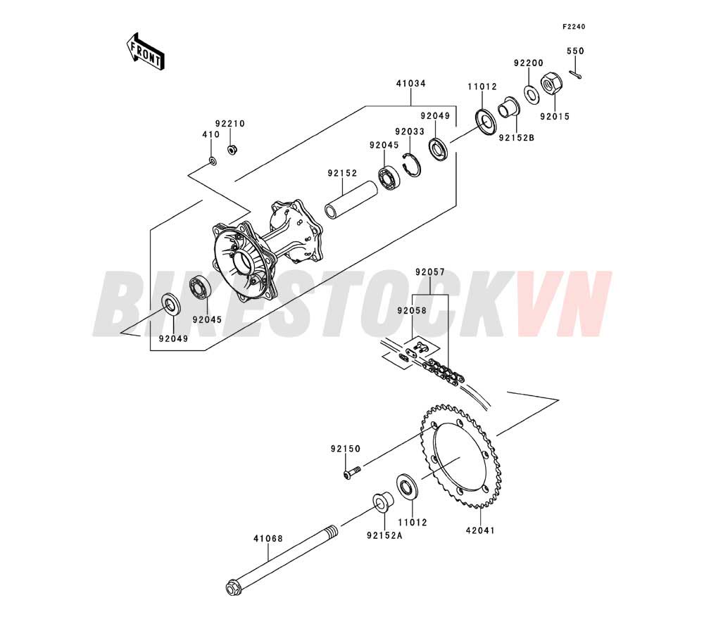 CHASSIS REAR HUB