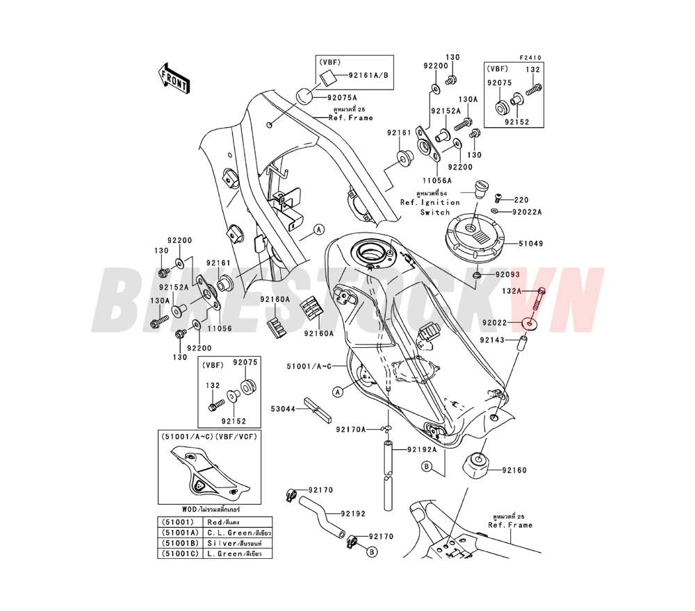 CHASSIS FUEL TANK