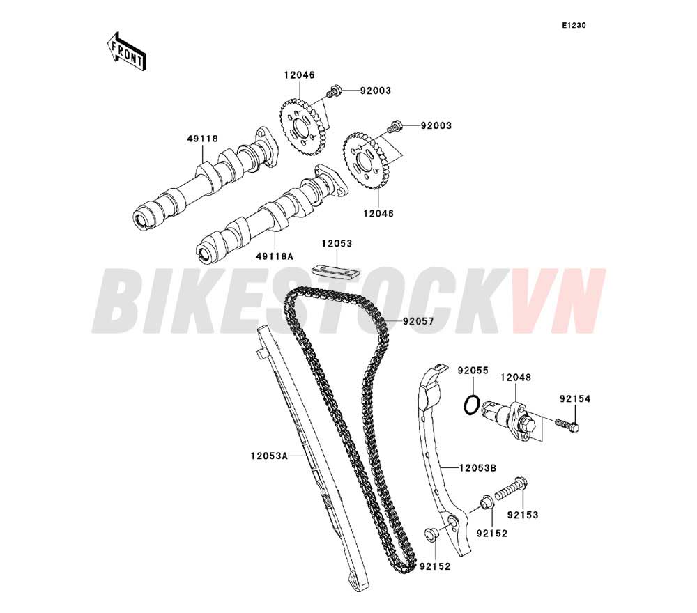 ENGINE CAMSHAFT(S)/TENSIONER