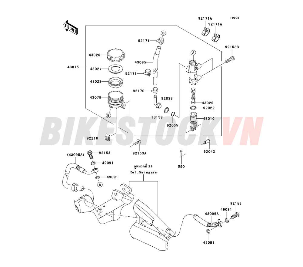 CHASSIS REAR MASTER CYLINDER