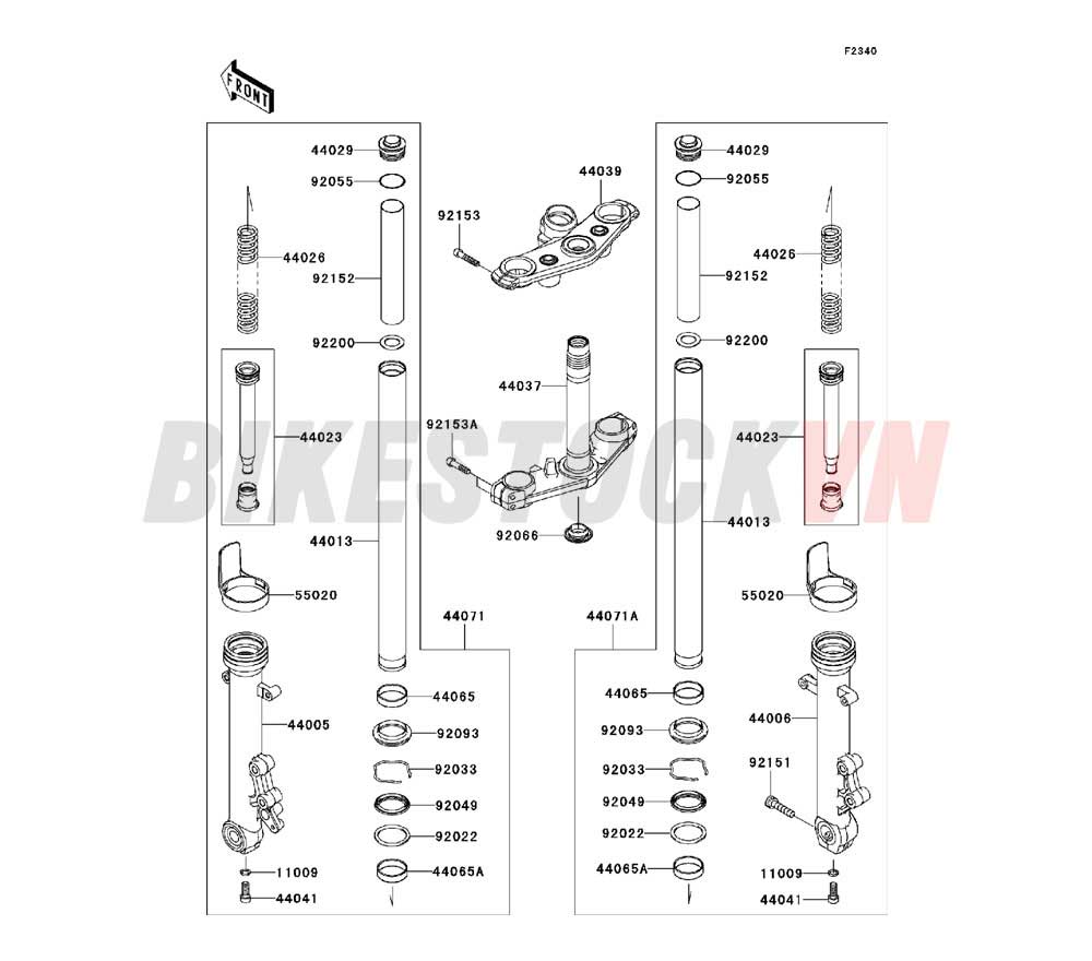 CHASSIS FRONT FORK