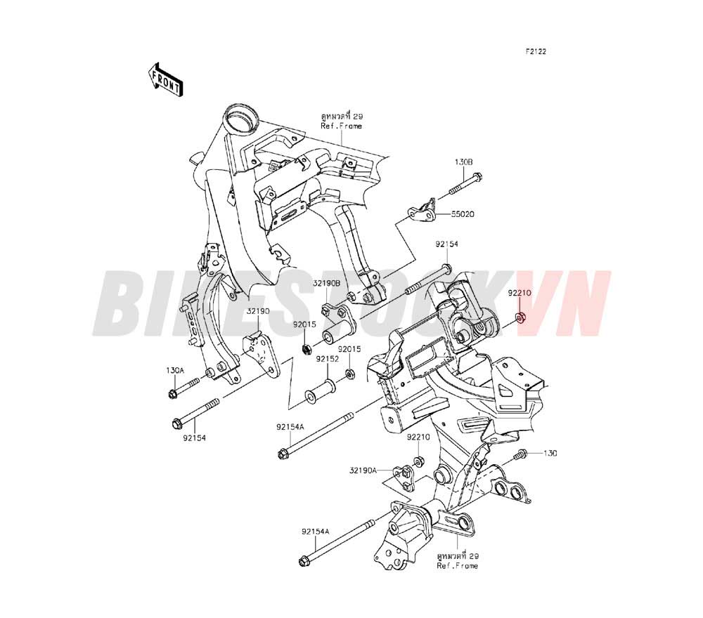 CHASSIS ENGINE MOUNT