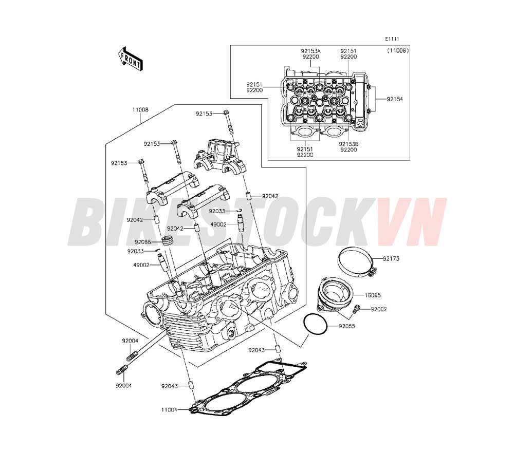 ENGINE CYLINDER HEAD